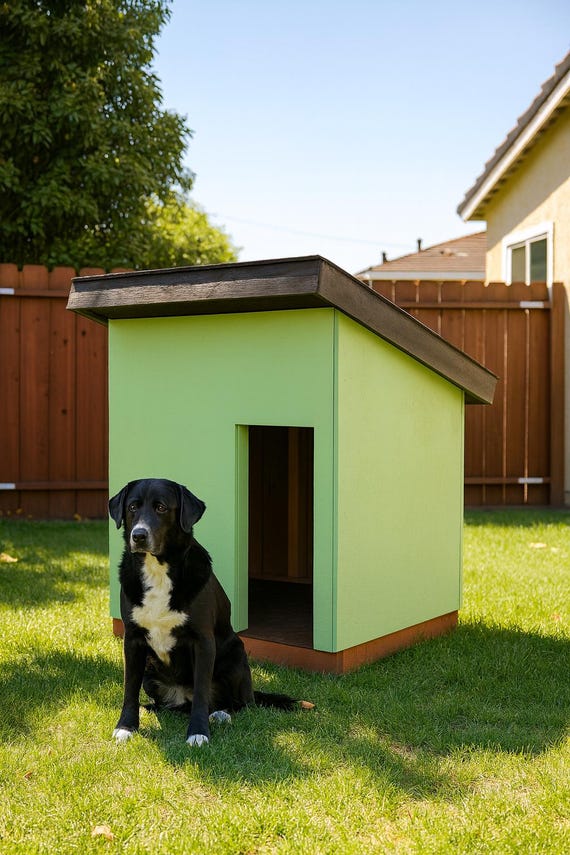 4x5 XL 大型犬小屋の設計図 - PDF ダウンロード - Etsy 日本