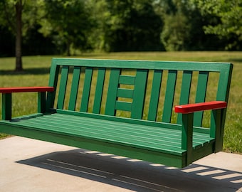 DIY Porch Swing Bench Plans - PDF Download