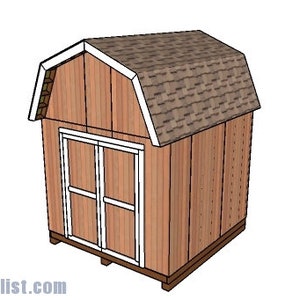 10x10 Barn Shed with Loft Plans