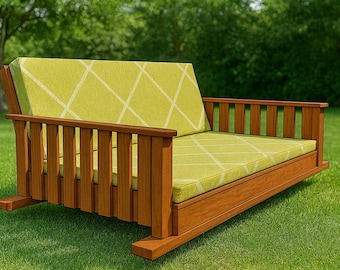 Wooden Swing Bed - DIY Plans - PDF Download