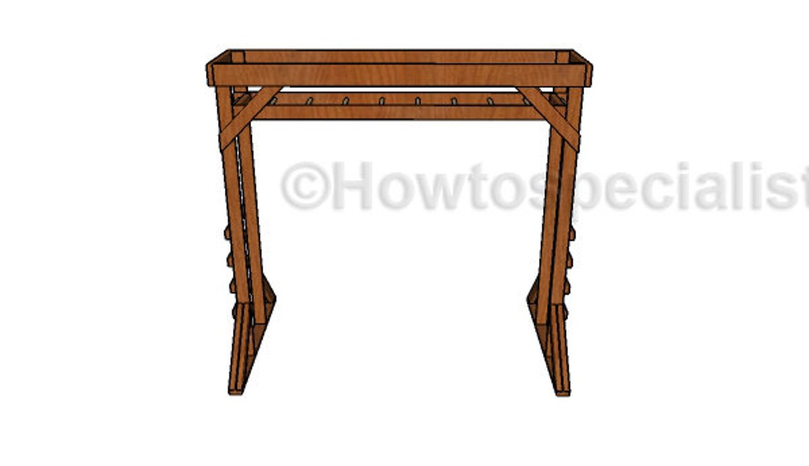 Wooden Monkey Bars Plans PDF Download Etsy