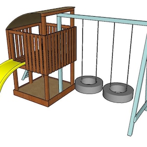 Outdoor Kids Playset Plans