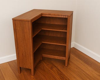 DIY Eckbücherregal Pläne - Holzregale Pläne - Einfache Möbel Pläne - PDF Download