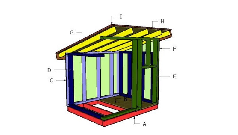 4x5 XL Large Dog House Plans | Etsy