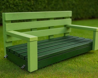 DIY 2x4 Porch Swing Plans – Step-by-Step Build Guide (PDF Download)
