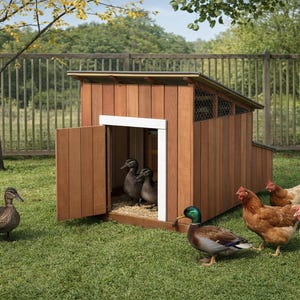 DIY Duck Coop Plans - Duck House Plans - Small Chicken Coop Plans - PDF Download
