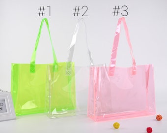 small clear tote