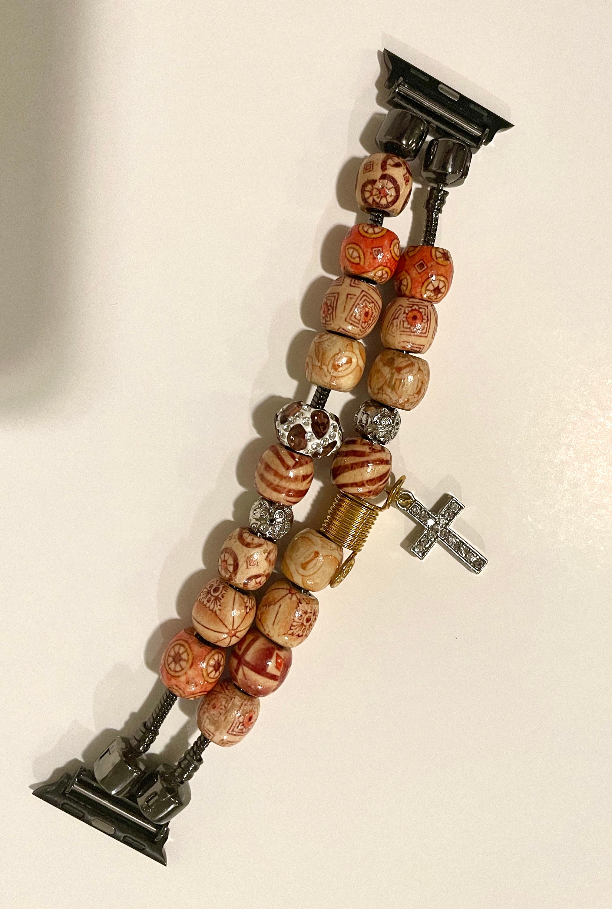 Beaded Religious Apple Watch Band / 38mm ou 40mm / Apple Watch Etsy