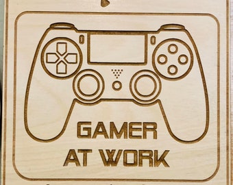 Playstation Gamer sign