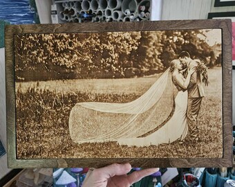 Custom Portrait Engraving/Memorial 7x5
