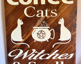 Coffee, cats and Witches brew