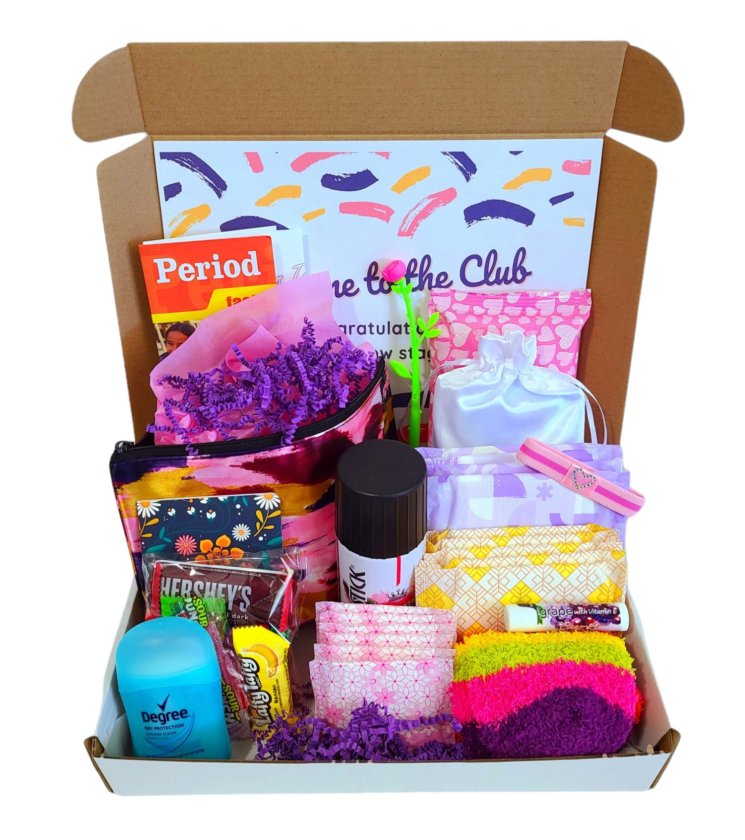 welcome-to-the-club-first-period-box-first-period-gift-etsy