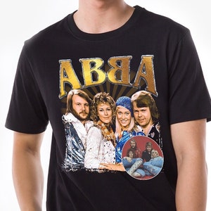 Shirt Abba 90s Graphic Tee Abba - Etsy