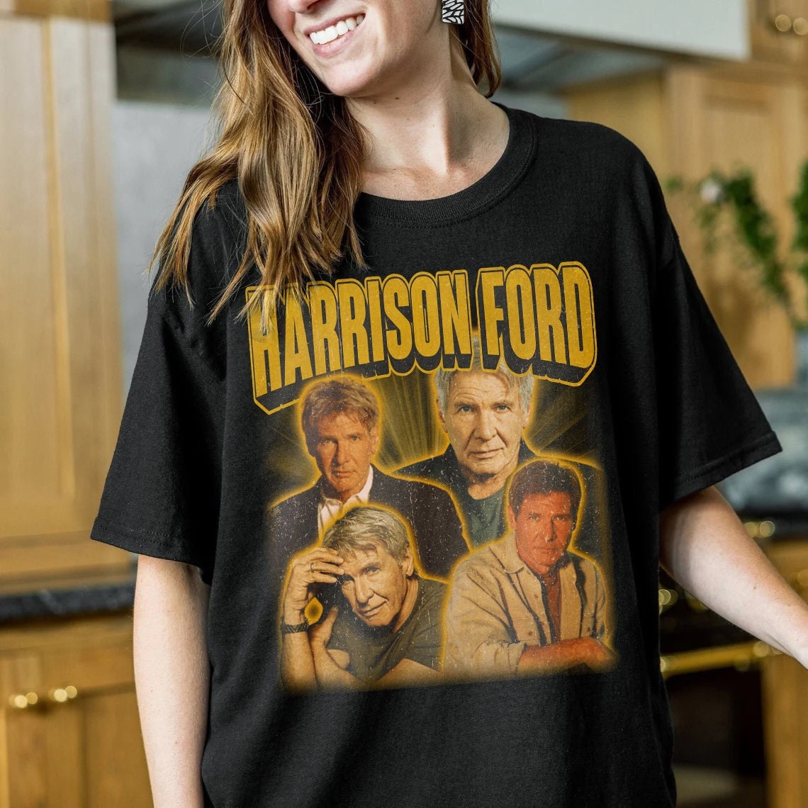 Harrison Ford Homage Tshirt HARRISON FORD Vintage Shirt 