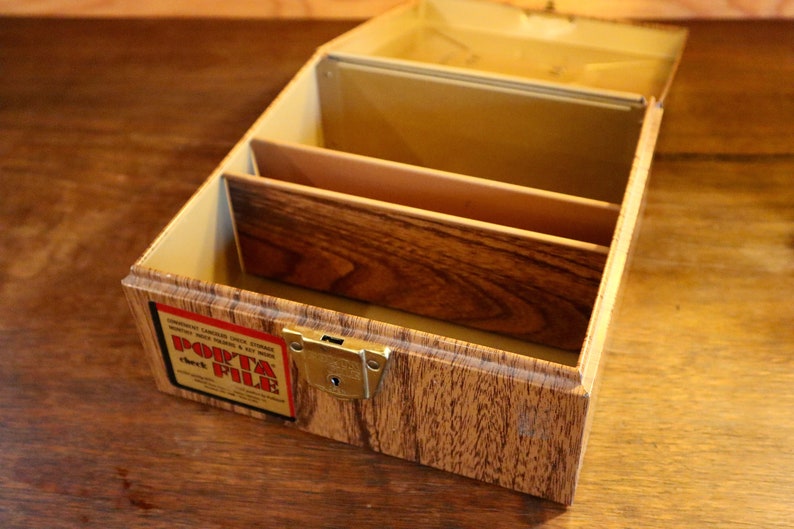 1970's Porta File Metal Box by Ballonoff image 6