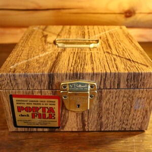 1970's Porta File Metal Box by Ballonoff image 4