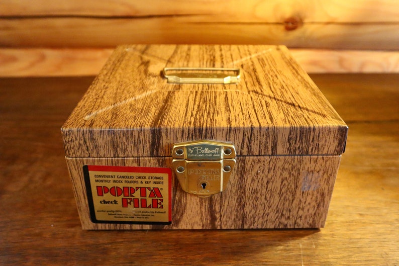 1970's Porta File Metal Box by Ballonoff image 4