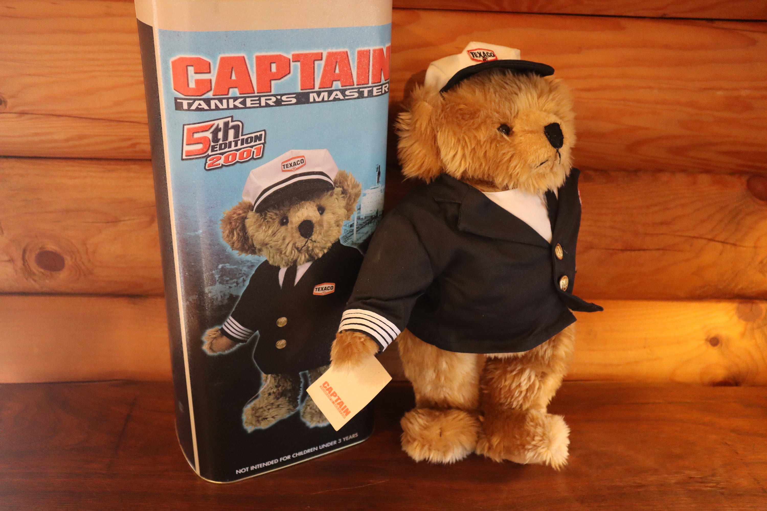 Vintage 2001 Captain Tanker's Master 5th Edition Texaco Bear - Etsy