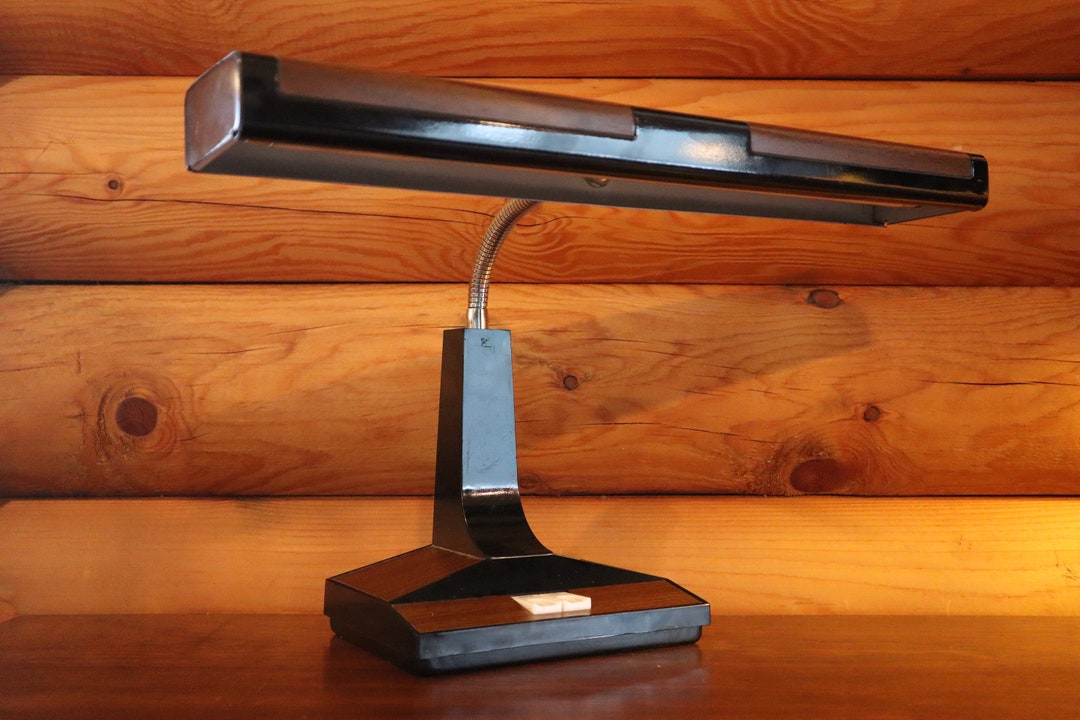 1980's Fluorescent Desk Lamp Etsy