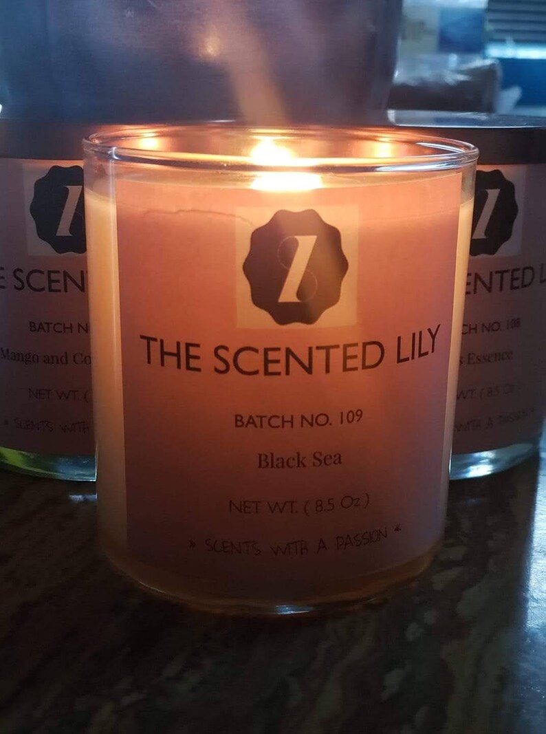 Scented Lily Strong long lasting Scented Candles Etsy