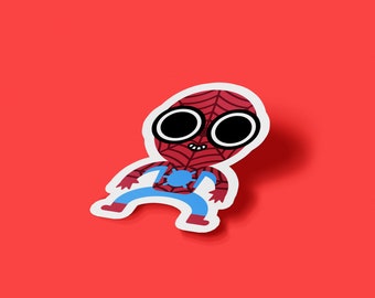 De Sticker van de Kerel van de spin