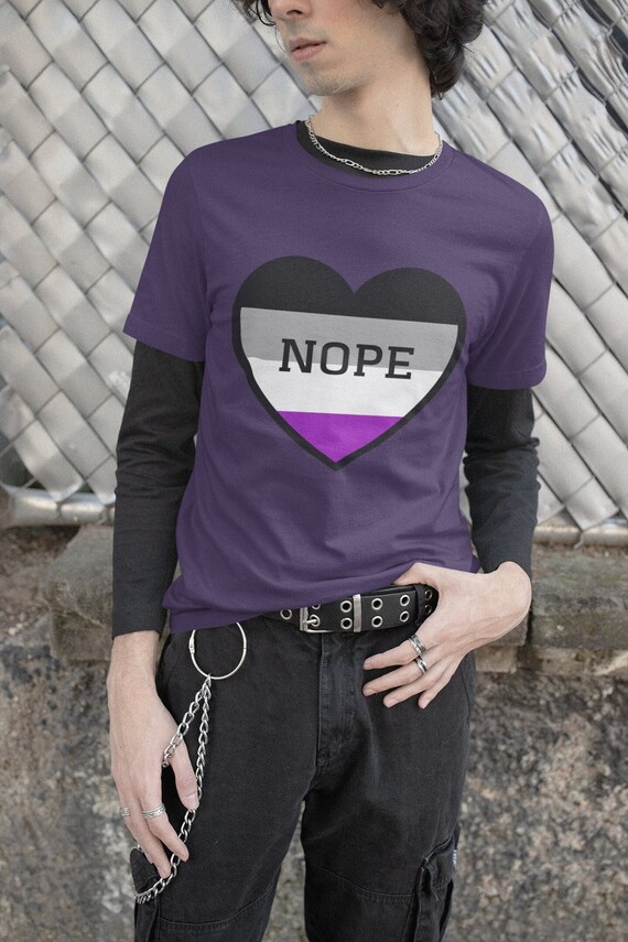 asexual flag shirt