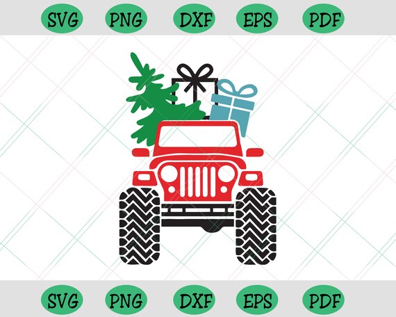 Download Christmas Jeep Car Christmas Svg Jeep Car Svg Jeep Svg Etsy