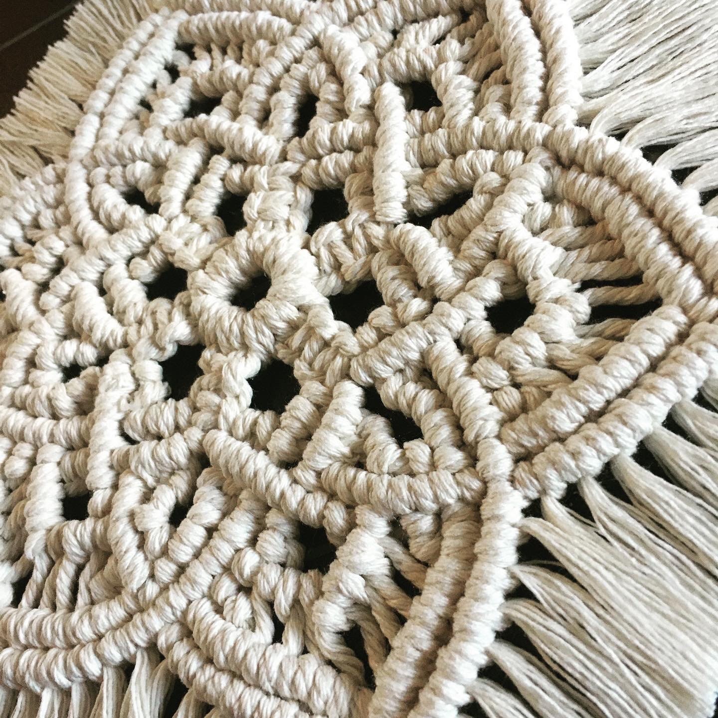 Macrame Placemat Mandala Placemat Cotton Coaster Mandala Etsy Ireland