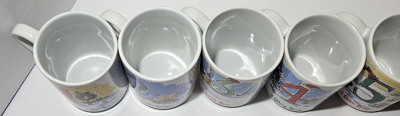 Twelve Days of Christmas Cups Mugs image 7
