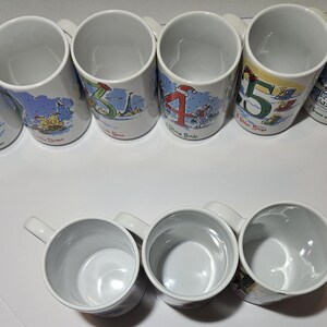 Twelve Days of Christmas Cups Mugs image 9