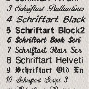 Handtuch, Duschtuch, Badetuch, Saunatuch mit Deinem Namen, Wunschtext oder Logo, Schriftart und Stickfarbe nach Wahl, ca. 70x140 cm Bild 7