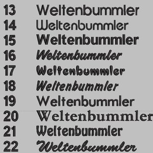 Handtuch, Duschtuch, Badetuch, Saunatuch mit Deinem Namen, Wunschtext oder Logo, Schriftart und Stickfarbe nach Wahl, ca. 70x140 cm Bild 8