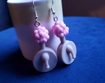 Plumbus Earrings (Rick and Morty)