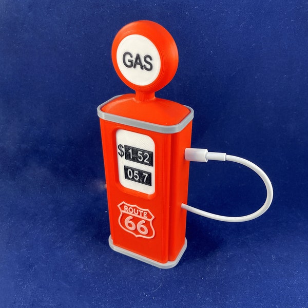 Route 66 Telefon-Tankstelle [3D gedruckt] Kostenloser Versand