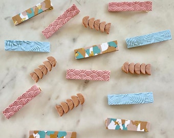 Polymer Clay Barrettes