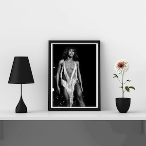 Affiche de musique de Tina Turner, toile d'art murale, décoration d'intérieur (sans cadre)