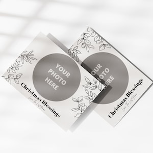 Christmas Blessings Card | Digital Download