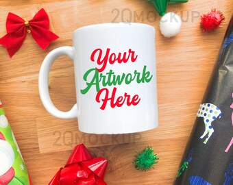 Christmas Mug mockup, Digital Download Mug Mockup, blank mug, mock ups, coffee mug mock up, mug mockups, white cup mock up 11 oz
