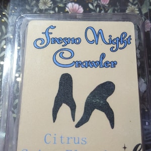 Fresno Night Crawler wax melt, Cryptid, mythical soy wax, cryptozoology gift, magic, hunter, creature, home decor