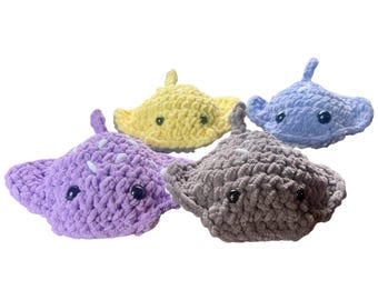 Tiny Heart Cambrian Stachelrochen Plüschtier 51 Cm – Weich, Grau, Pädagogisch Für Kinder & Naturfans