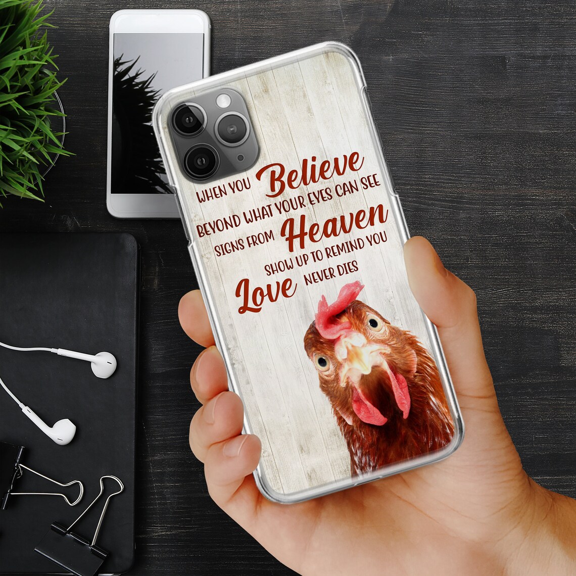 Sympathy Gifts Poultry Farmer Chicken Loss Of Loved One Phone Etsy