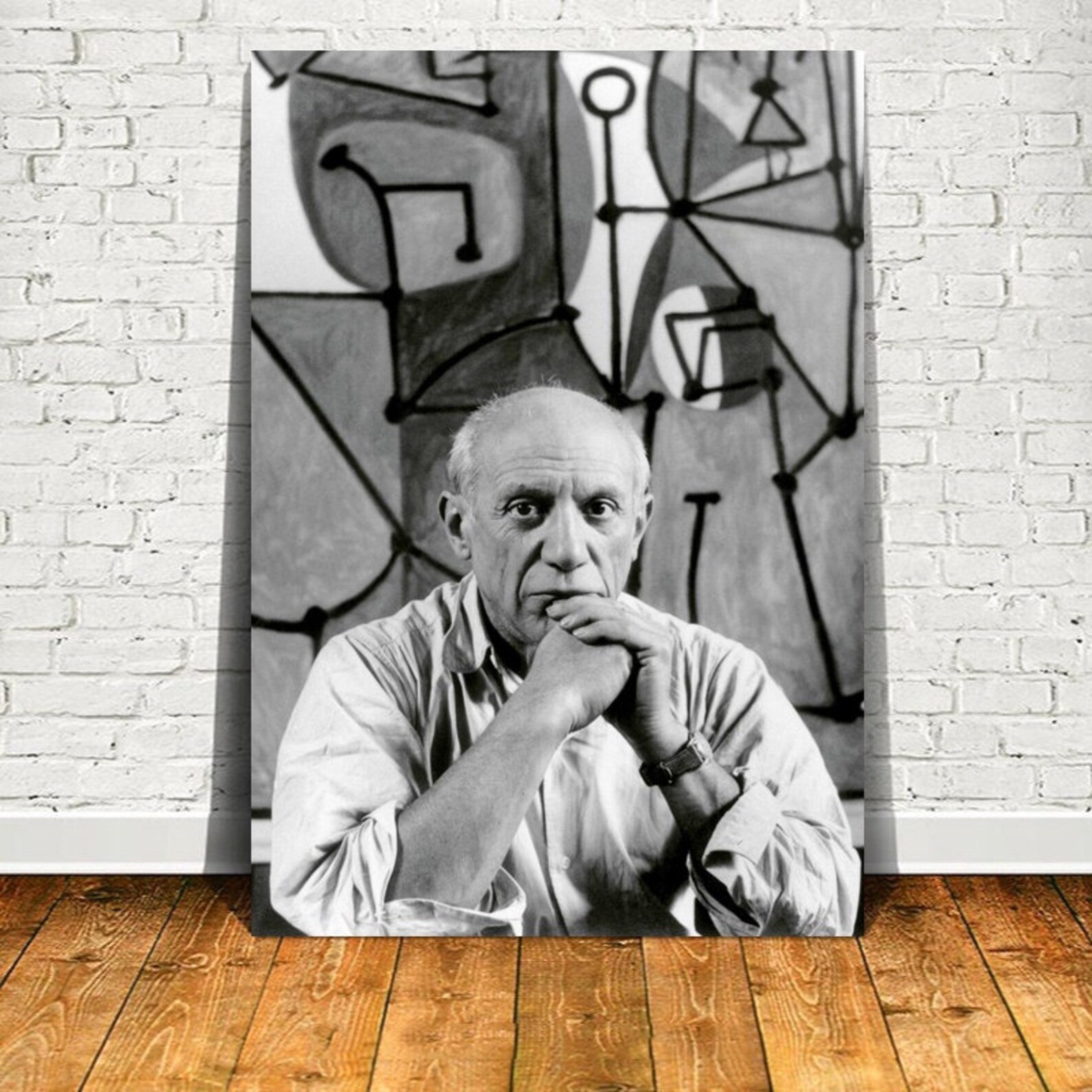 Famous Artist Pablo Picasso Poster Canvas Painting Wall Art Etsy