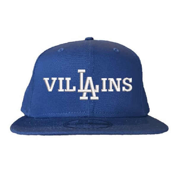 LA Los Angeles - Villains - Baseball Cap - New Era - Flat Bill - Snapback