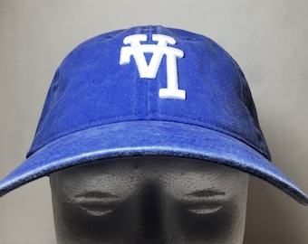 LA Upside Down Los Angeles Dad Hat - Washed Pigment Dyed (Faded Color)