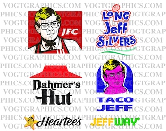 Combo de restaurante Jeffery Dahmer SVG / PNG