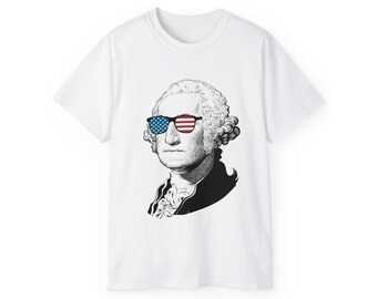Camiseta George Washington USA 4 de julio