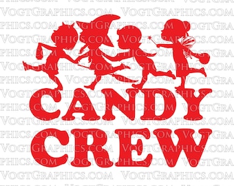 Halloween Candy Crew SVG | PNG