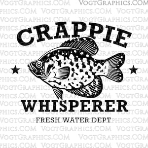 Crappie Whisperer SVG | PNG