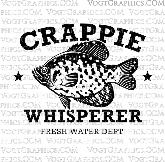 Crappie Whisperer SVG | PNG
