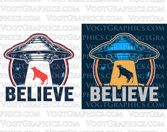 Alien UFO - SVG | PNG